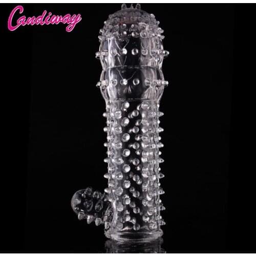 Cock ring Sex Products for Men silicone penis sleeve Cock Ring Adult Sex Toys Reusable Condoms Penis Extension for men