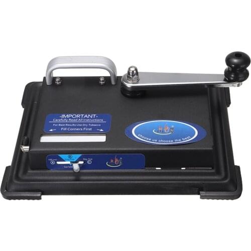 Cigarette Rolling Machine Manual Tobacco Machine DIY Smoking Accessories for 100mm/Regular Tube/King Size
