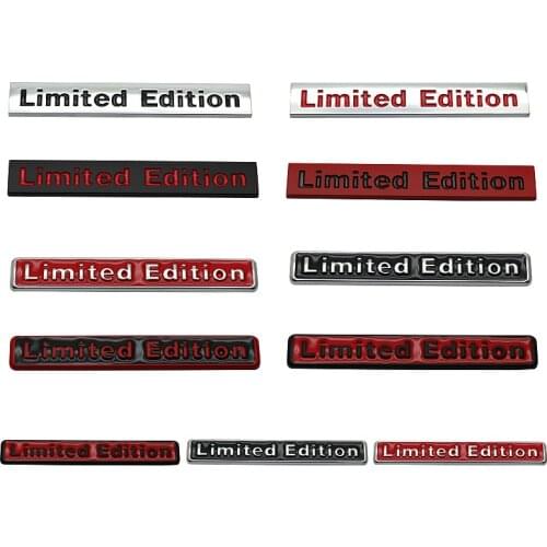 3D Metal Limited Edition Logo Car Sticker Motorcycle Emblem Badge Decal Sticker for Suzuki Honda Kawasaki YAMAHA KTM BMW Aprilia