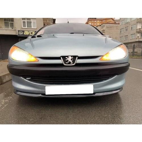 For PEUGEOT 206 - CUPRA R FRONT SPOILER LIP Euro Spoiler Lip Universal