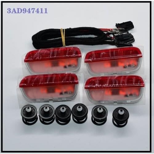 Door Warning Light+Harness Cable For Passat B6 B7 B8 CC Golf Tiguan Sharan 3AD947411 3AD 947 411