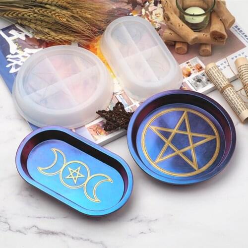 Star Moon Silicone Casting Molds Jewelry Tools For DIY Resin Plate Storage Tray Uv Epoxy Art Craft Handmade Making