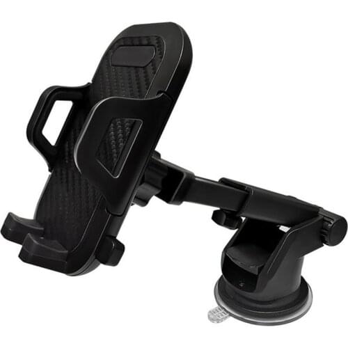 360°rotating Multifunctional Hose Suction Cup Mobile Phone Holder For iPhone Xiaomi Glass Phone Lock Car Accessories Phone Rack