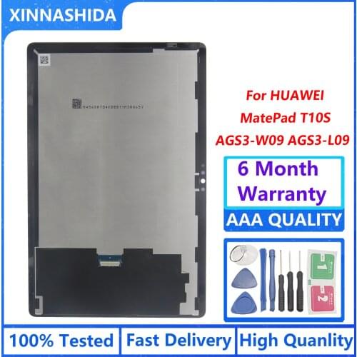 High Quality For For 10.4 inch For HUAWEI MatePad T10S AGS3-L09 AGS3-W09 LCD Display with Touch Panel Digitizer Assembly