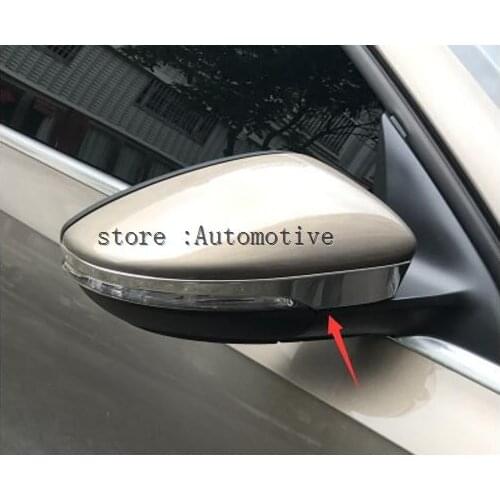 For Volkswagen Jetta MK6 2012 2013 2014 rearview mirrors scuff modified MIRROR anti-scratch decorative trim stainless steel