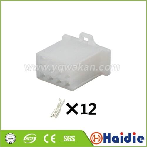 2sets 12pin auto electric wiring plug wire harness cable unsealed connector