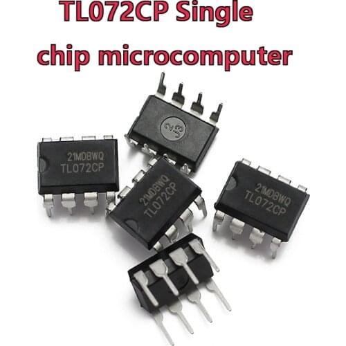 5pcs 10pcs Integrated circuit TL072CP DIP-8 Operational Amplifiers TL072 DIP8 Op Amps Dual Diy Electronic Kit