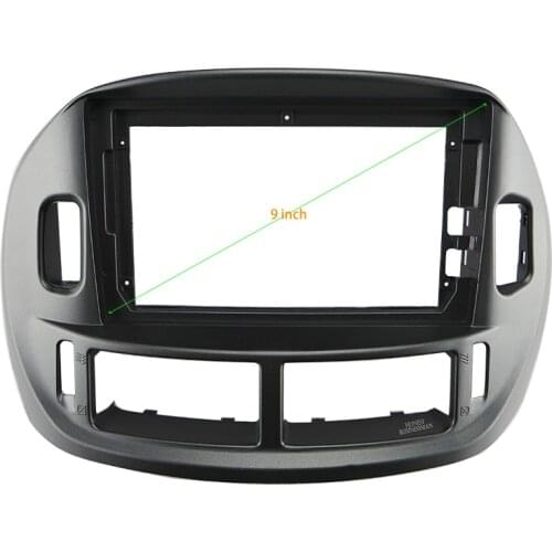 9 INCH Car Audio Frame GPS Navigation Fascia Panel Car dvd Plastic Frame Fascia is suitable for 2004 TOYOTA ESTIMA/ PREVIA/ACR30