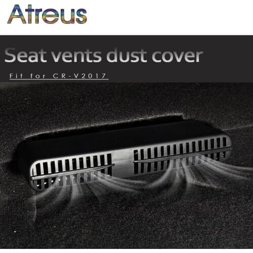 Atreus 2pcs Car Seat Air Conditioner Air Outlet Protective Cover For Honda CRV CR-V MK5 2017 2018 For Honda HRV Vezel FIT JAZZ