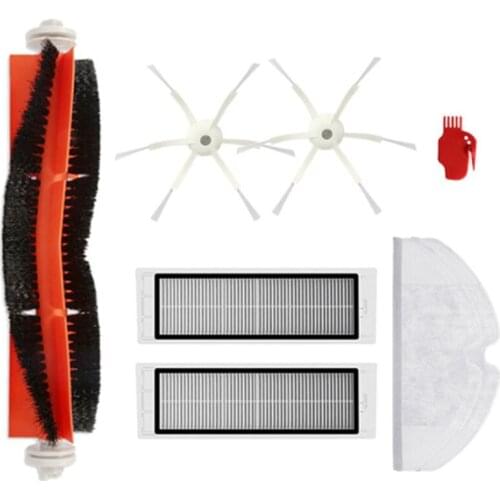 Side Brushes Roller Brushes Hepa Filters for Xiaomi Vacuum 1S for Roborock S50 S51 S6 for MI Robot Vacuum Cleaner Parts