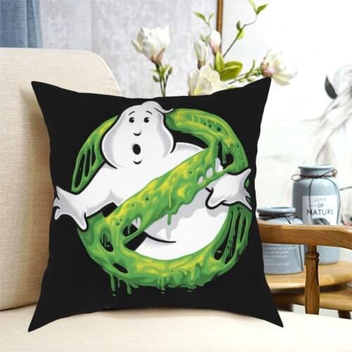 Ghost Hunters Busters Slime Ghostbusters Pillowcase Printing Polyester Cushion Cover Decor Throw Pillow Case Cover Home 18
