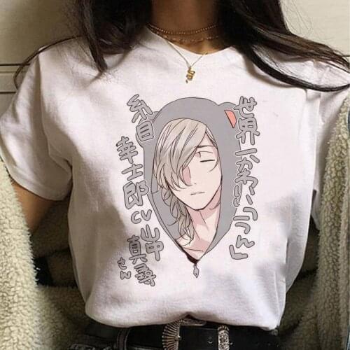 Aesthetic Yarichin Bitch Club Graphic Print T-shirt Women Harajuku White Tops Tshirt Japan Anime Y2k Kpop Casual Female T Shirt