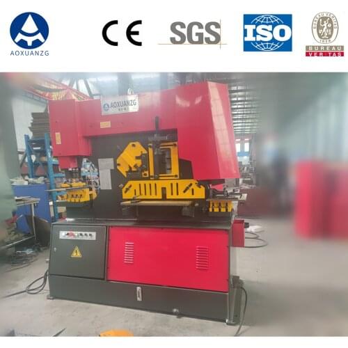 Hydraulic Sheet Metal Steel Ironworker shear machine punching machine Hydraulic Iron worker