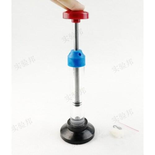 Air compression ignition instrument middle school physics teaching instrument
