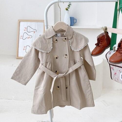 JARGAZOL Trench Coats For Girls