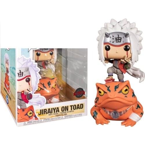 JIRAIYA ON TOAD 73# Vinyl Dolls Action Figures 10 Cm Limited Edition Collection Model Toys for Children Birthday Gift