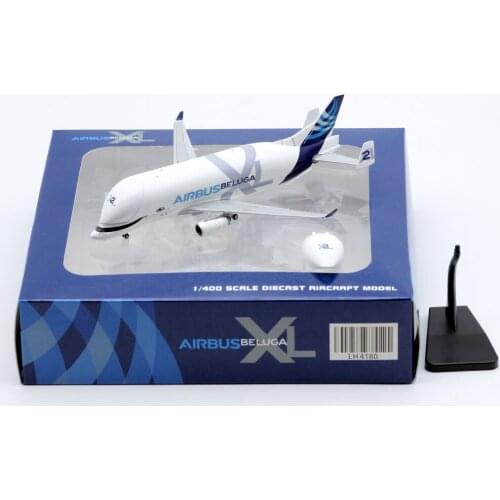 1:400 Alloy Collectible Plane JC Wings LH4180 Airbus Transport International A330-743L "Beluga XL #2" Diecast Jet Model F-GXLH
