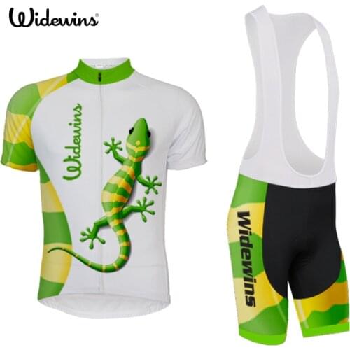 House lizard summer Short Sleeve Cycling Set Mountain Bike Clothing Breathable Bicycle Jersey Clothes Maillot Ropa Ciclismo 5495