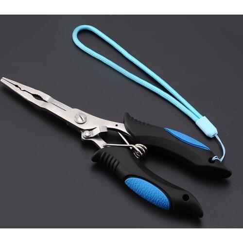 18CM Fishing Plier Scissor For Fishing Line Lure Cutter Hook Remover Stainless Steel Pliers Fishing Scissor Pliers Accessoris