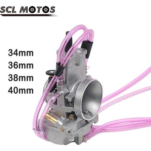 SCL MOTOS Motorcycle Motorbike Keihi PWM 34mm 36mm 38mm 40mm Carburetor For 125cc-250cc 2T 4T