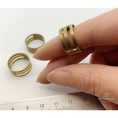 1PC Copper Open Jump Ring Open Closing Finger Rings Jewelry Making Tools Round Circle Bead Plier For DIY Jewelry Making Tool