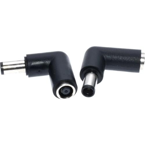 1PCS 7.4 x 5.0 female to 7.4 x 5.0 mm male DC Power Connector Adapter Converter 7.4*5.0 to 7.4*5.0 mm For HP DELL Laptop