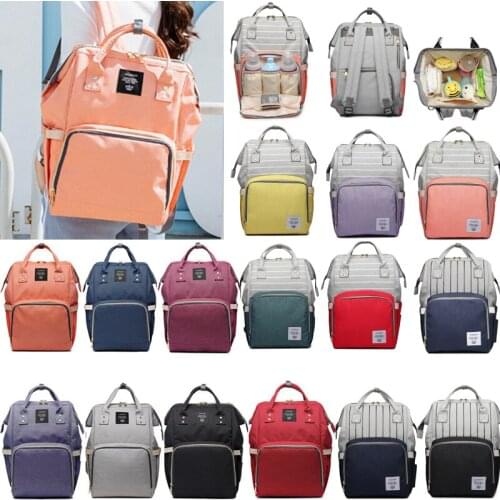 33 Colors Mummy Maternity Nappy Bag Brand Large Capacity Baby Travel Backpack Designer Nursing Bag For Baby Care Diaper Bag