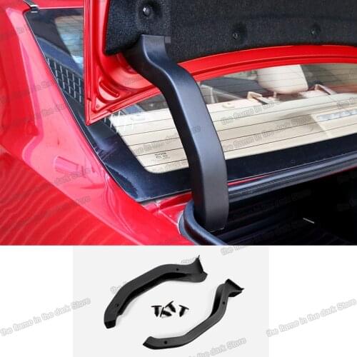 Lsrtw2017 Car Styling Car Tail Door Post Protection Trims for Toyota Corolla 2013 2014 2015 2016 2017 2018 E170 Accessories Auto