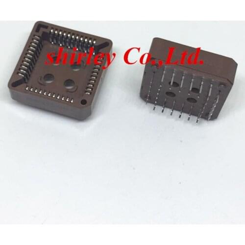 Free shipping100PCS PLCC44 DIP PLCC44 pin socket chip mounting socket