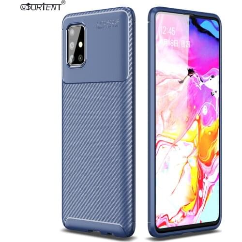 For Samsung Galaxy A51 5G Light Thin Soft Silicone Matte Phone Cover SM-A516B/DS SM-A515F/DSN SM-A515F/DS Bumper Case A 51 A515G
