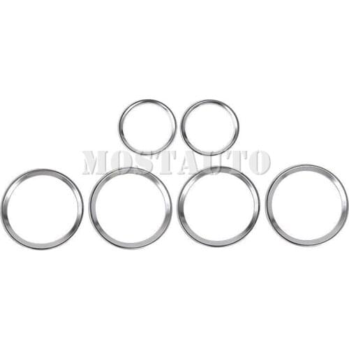 For Land Rover Discovery Sport 2015-2018 Interior Car Door Stereo & Speaker Trim 6pcs Car Accessories Interior Car Decor