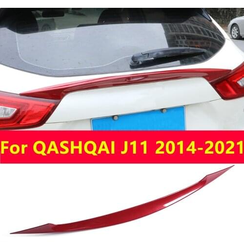 For Nissan QASHQAI Dualis J11 2014-2021 tailgate mid-wing modification special body tail exterior modification tail accessories