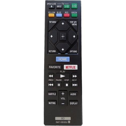 For Sony Remote Control Replacement Generic Black BDP-S6200 BDP-S2100 BDP-S350 DVD Player High Quality