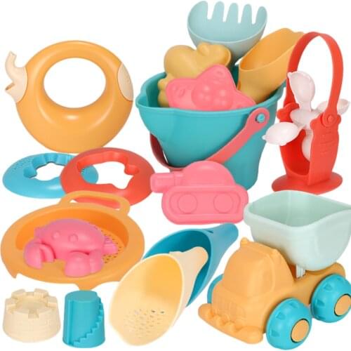 Summer Baby Beach Game Toy Soft Plastic Smooth Kids Water Toy Baby Beach Play Sand Water Game Toys Children Sandbox Set