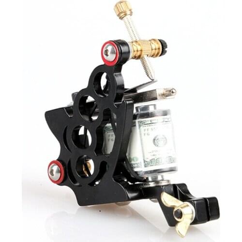 Liner & Shader Tatoo Engine Gun 10 Wrap Coils Tattoos Gun Machine Motor Beginner Professional Tattoo Art Beauty Accessories Sale