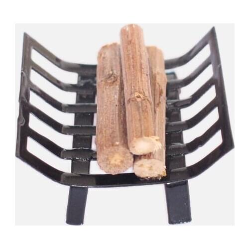 Unisex 1/12 Dollhouse Furniture Metal Rack with Firewood for Living Room Fireplace Limited Collection for Doll House Decoration