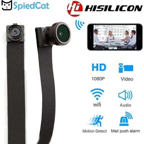 WiFi Cam mini body camera Video Micro motion Wifi IP P2P HD 1080P Lens Wireless Recorder Hisilicon DV Camcorder Support TF Card