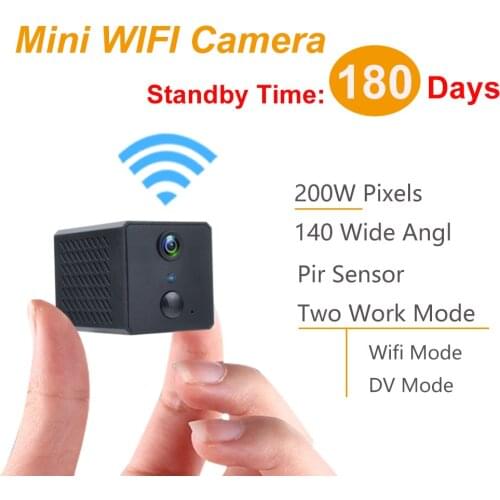 Mini Wifi Camera HD 1080P Night Vision Micro Cam PIR Detection Mini Camcorder Two-way Radio Wireless Camerass