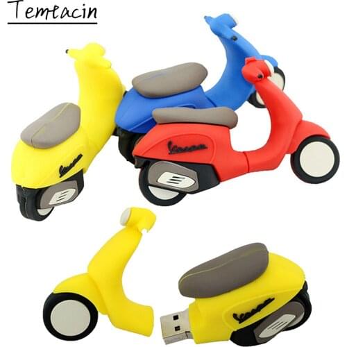 Motorcycle 256GB 128GB 32GB 64 16 8 GB USB Pen drive Motor Electric Car Styling U Disk Business Mini Gift Flash Drives Pendrive