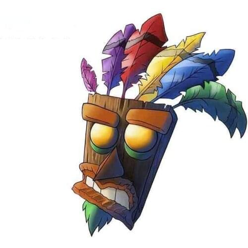 Game Crash Bandicoot Car Sticker Decal DecorMotorcycle Off-road Sticker Laptop Decal Cover Scratches Anti-UV Waterproof Vinyl