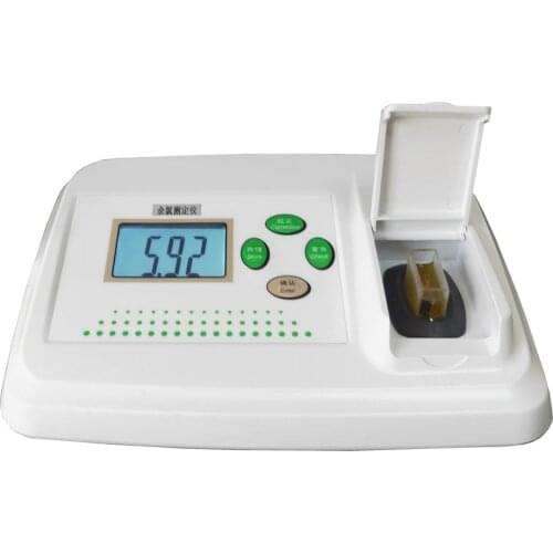 Desktop/Portable Residual Chlorine Content Analyzer Hospital Sewage Swimming Pool Water Disinfectant Sodium Hypochlorite Tester