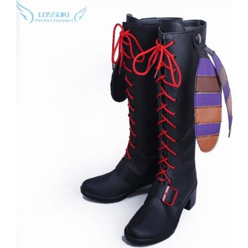 MmiHoYo Prunus Iannesiana Wils Houkai Gakuen2 Cosplay Shoes Boots Professional Handmade ! Perfect Custom for You