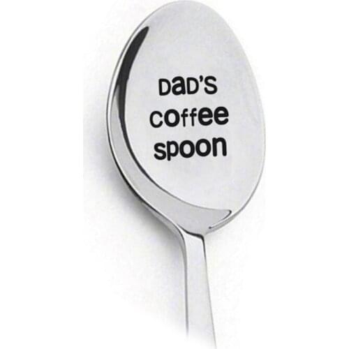 Oeinin Creative Keychain Man DADS COFFEE SPOON Key Chain Bags Boy Letter Color Key Ring Zinc Alloy Pendant Accessories Brelok