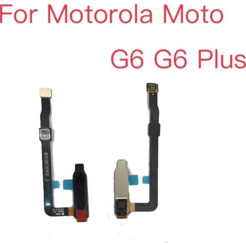Fingerprint Sensor Scanner Lock Touch ID Return Key For Motorola Moto G6 G6 Play Plus XT1926 Home Button Flex Cable Repair Parts