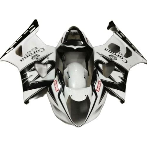 Replace Fairings for SUZUKI GSXR1000 2003 2004 Black White Injection molding fairing kit GSXR 1000 K3 K4 PN266