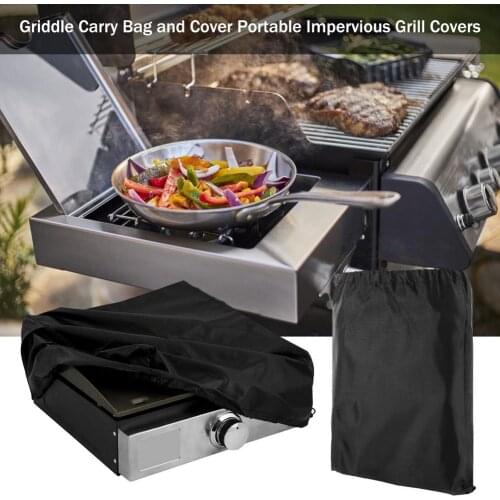 Griddle Carry Bag And Cover Portable Impervious Grill Covers Electric Grill Cover Household Appliances Protective Cover