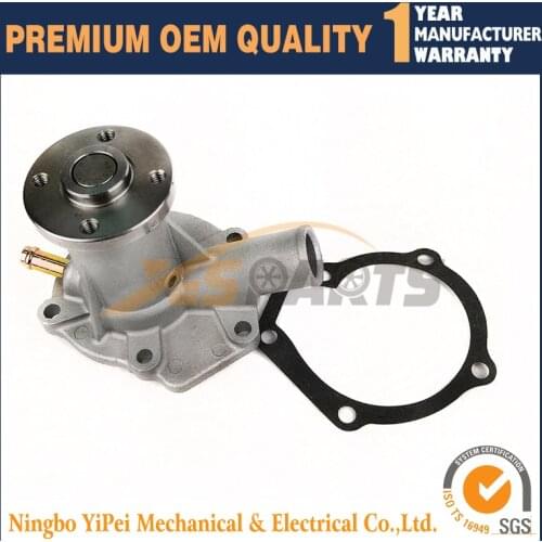 Water Pump for Kubota V1200 D950 V1100 D750 Z600 D650 D850 Z500 Engine high about 95mm