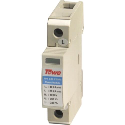 TOWE AP- C40 170DC 170 V Chase flow low-voltage DC power protection Imax:40KA,In:20KA,Up:950v surge protective device