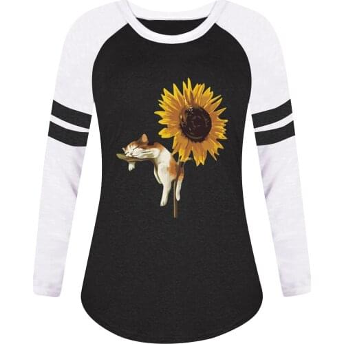 Spring Autumn Women Harajuku Striped Tshirt Long Sleeve O-neck T-shirts Ulzzang Korean Casual Oversized T Shirt Femme Black Tops