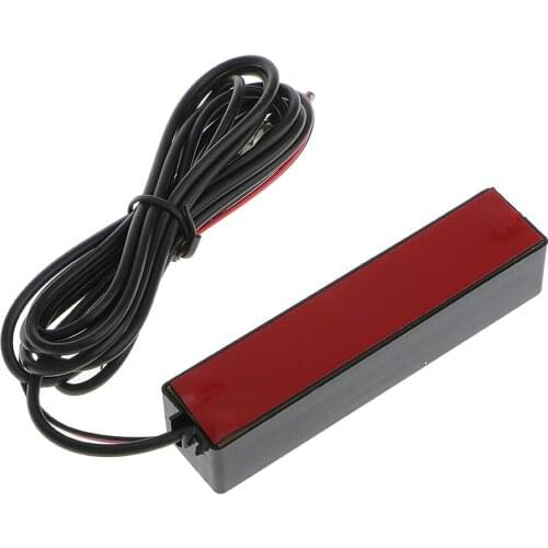 1 Pcs Universal Car Electronic Hidden AM/FM Radio Amplified Antenna Aerial DC 12V